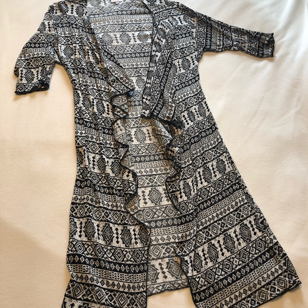 S LuLaRoe Shirley Kimono